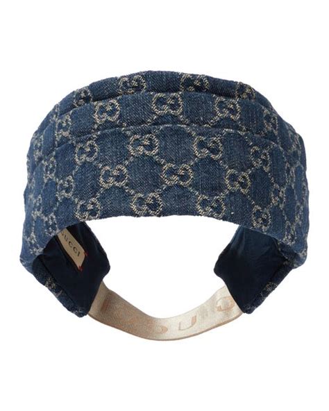 cheap gucci headbands|gucci denim headband.